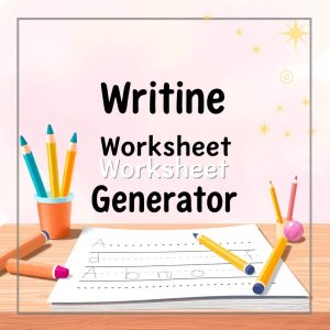 Name Writing Worksheet Generator