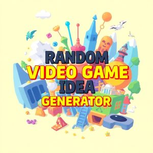 Random Video Game Idea Generator